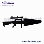 Drone Jammer Device Gun Shape IR Laser Telescope IP55 Waterproof